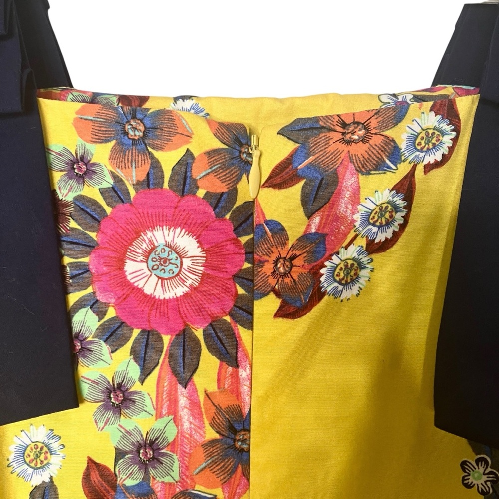 Anthropologie Women’s Sunniva dress Maeve NWT Small yellow floral - Picture 10 of 15